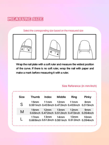 Y2K Duck Beak French Press-On Nails – Handmade Cherry & Pearl Set (10pcs)