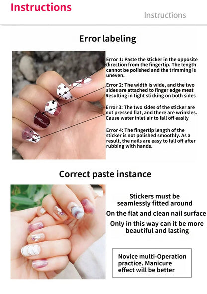 Semi-Cured Gel Nail Wraps – 32 Colors, Waterproof, Long-Lasting French Nail Stickers, Full Cover DIY Salon Nails